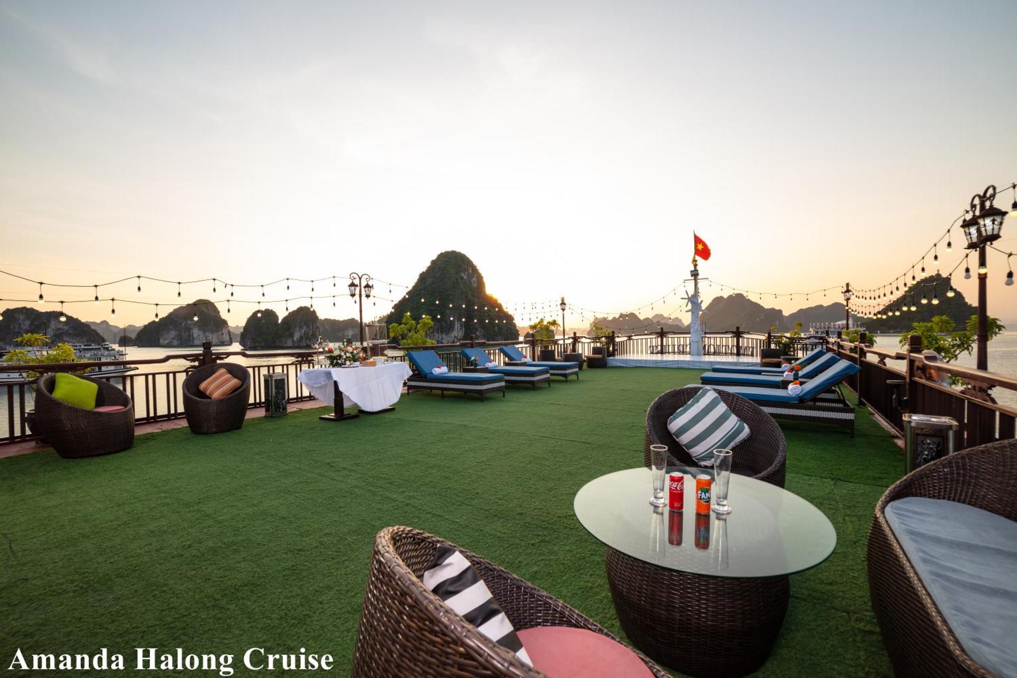 Hotel Amanda Luxury Cruise Ha Long Exterior foto