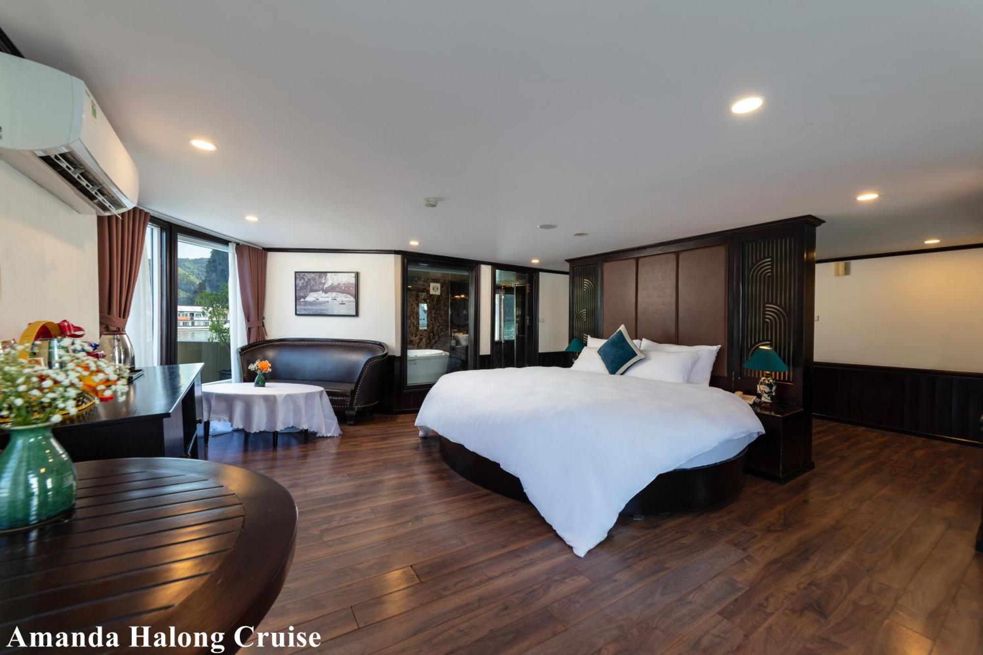 Hotel Amanda Luxury Cruise Ha Long Exterior foto