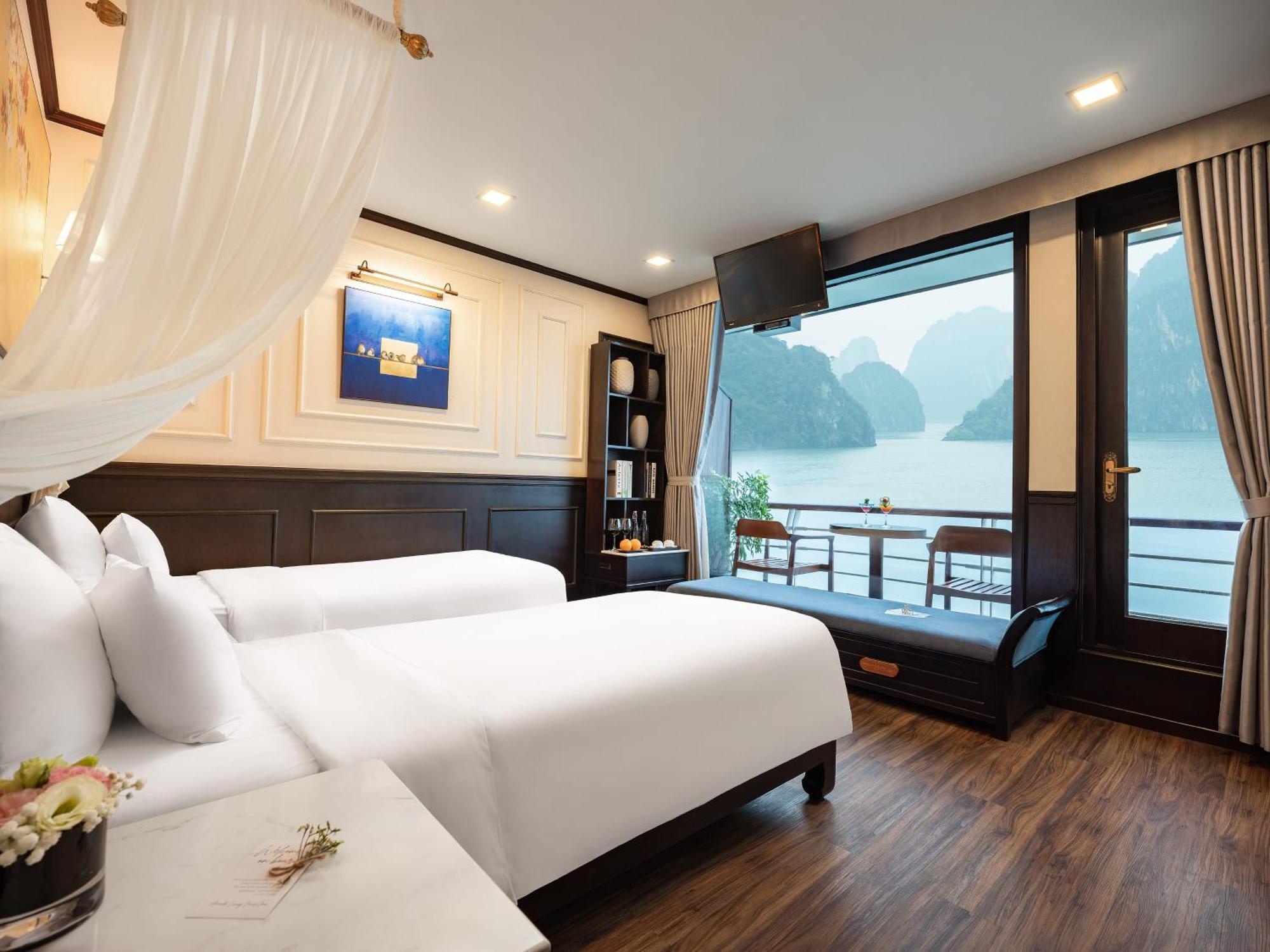 Hotel Amanda Luxury Cruise Ha Long Exterior foto