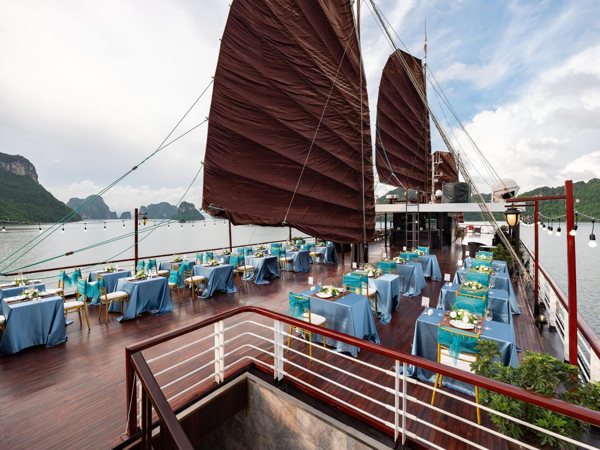 Hotel Amanda Luxury Cruise Ha Long Exterior foto