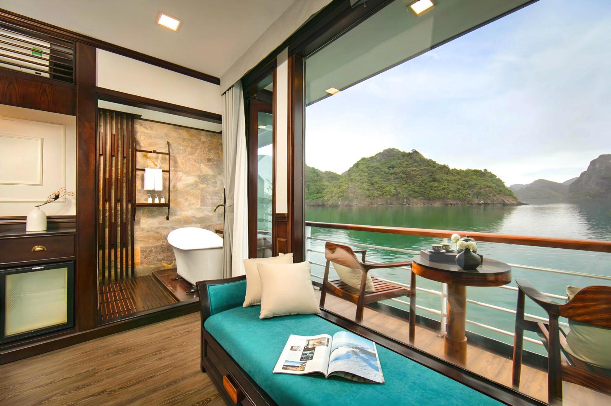 Hotel Amanda Luxury Cruise Ha Long Exterior foto
