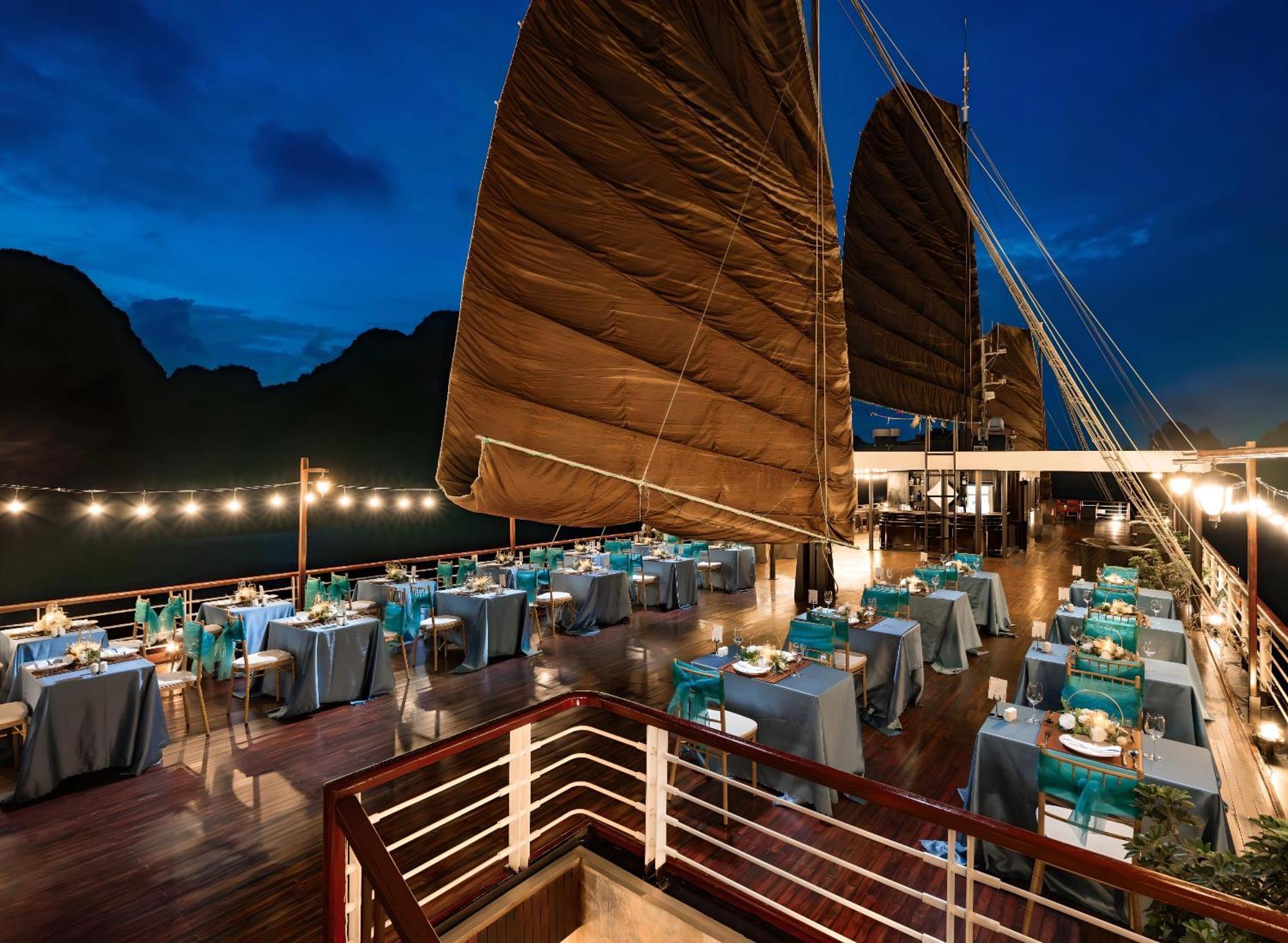 Hotel Amanda Luxury Cruise Ha Long Exterior foto