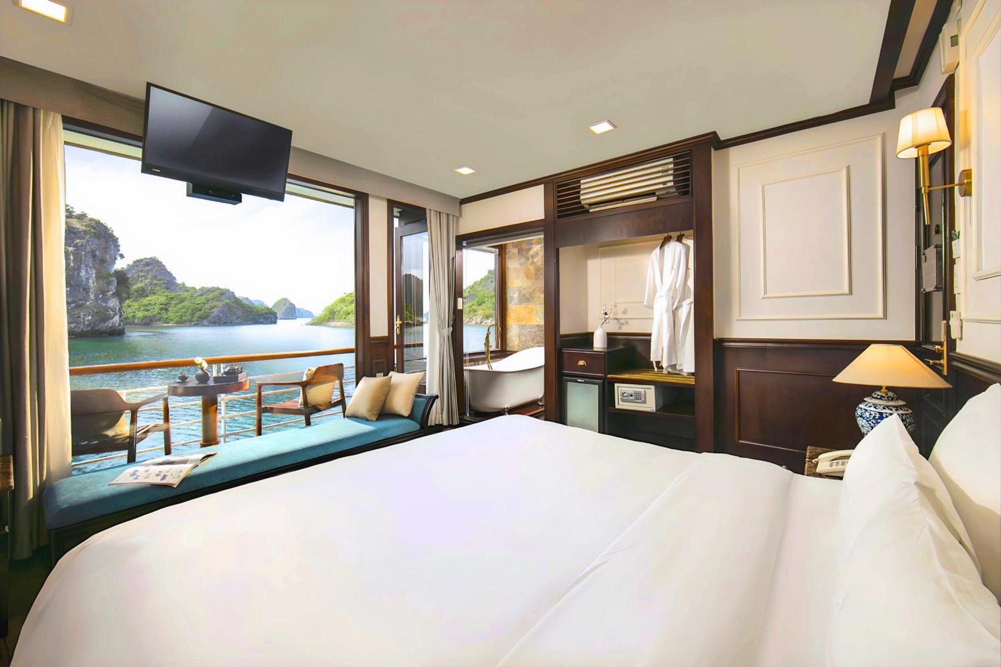 Hotel Amanda Luxury Cruise Ha Long Exterior foto